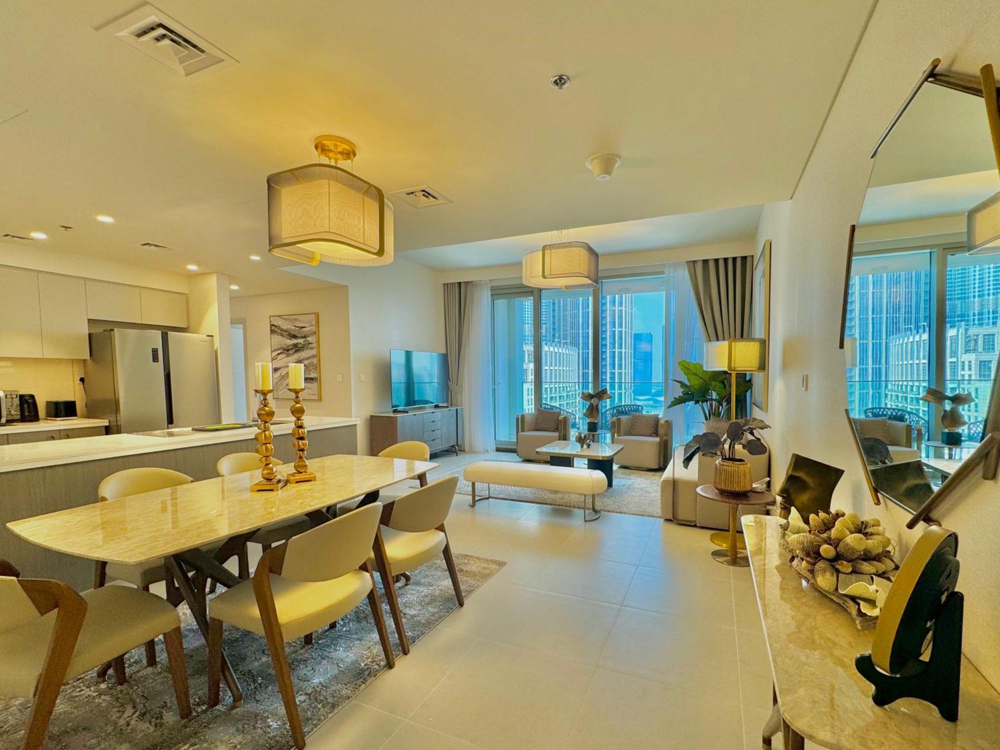 Apartment Venduras Homes - Tower, Downtown Dubai, Burj Views